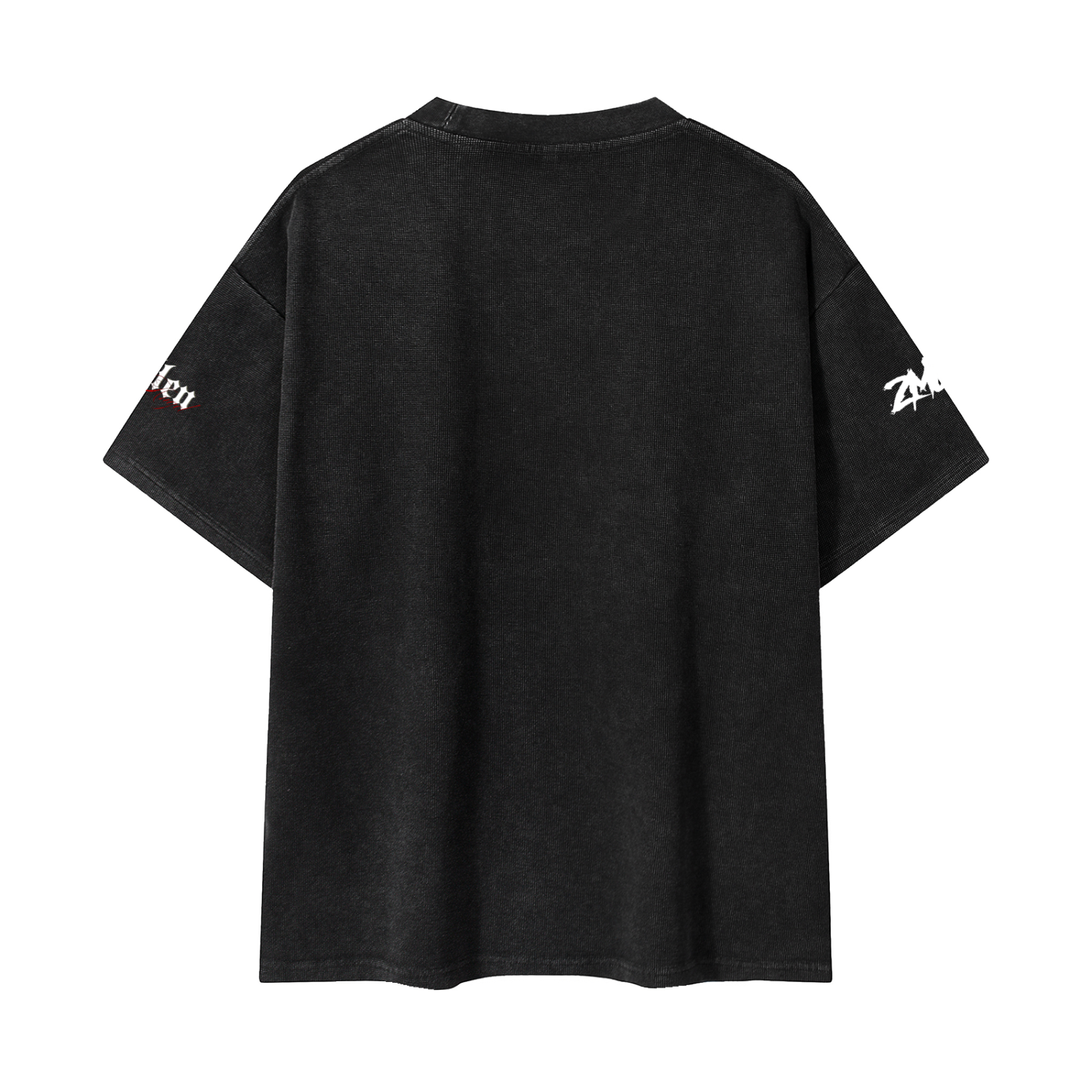 Mineral Wash Waffle Knit T-Shirt