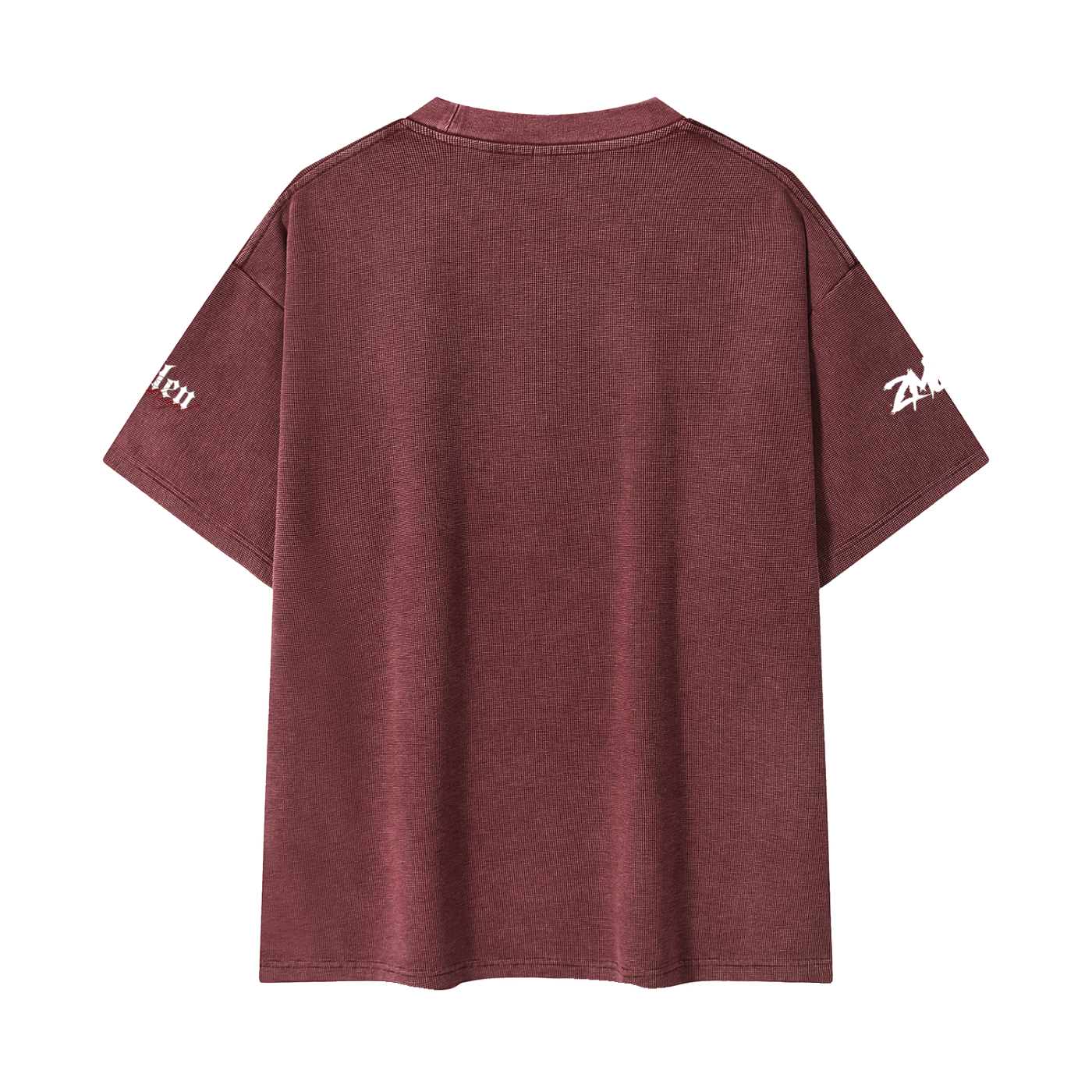 Mineral Wash Waffle Knit T-Shirt
