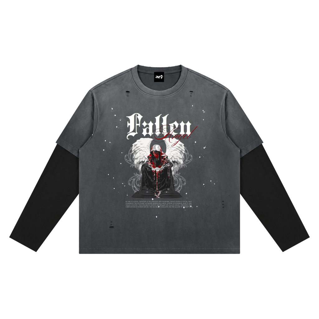Fallen Angel // Distressed Archive Layer Tee
