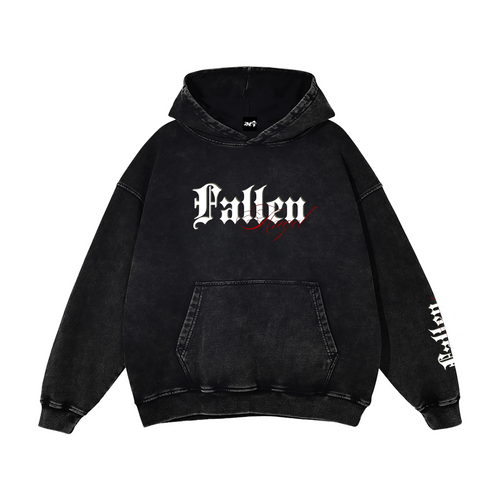 Fallen Angel // Washed Heavyweight Hoodie